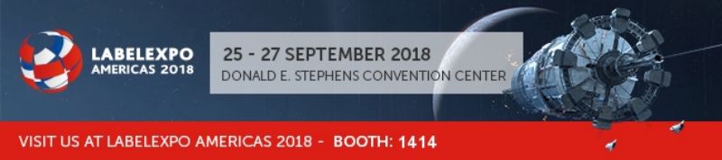 Meet Us at Labelexpo 2018!
